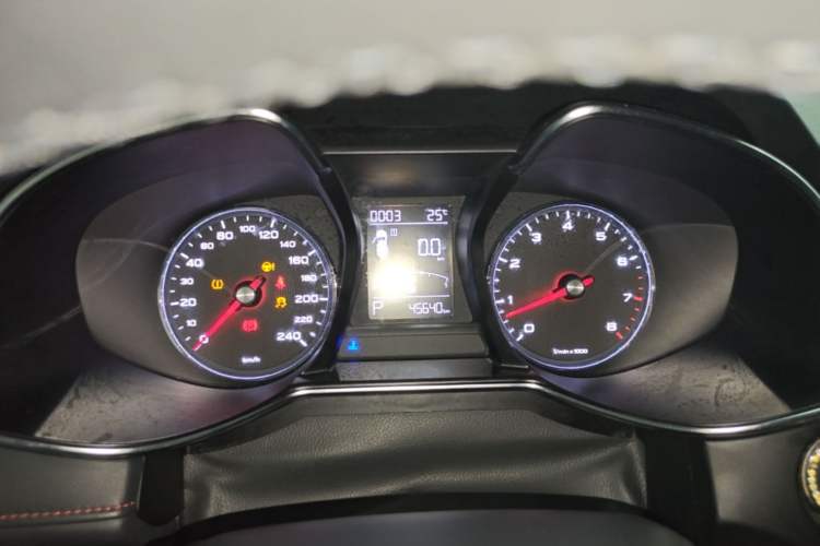 Used MG 6 2017 20T Automatic Elite Smart Connect Version China V Standard Instrument Cluster
