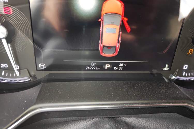 Used MG 6 2017 20T Automatic Trophy Prestige Internet Edition China V Standard Odometer Close Up
