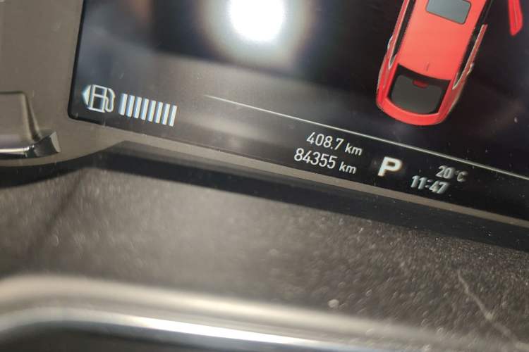 Used MG 6 2017 20T Automatic Trophy Prestige Internet Edition China V Standard Odometer Close Up