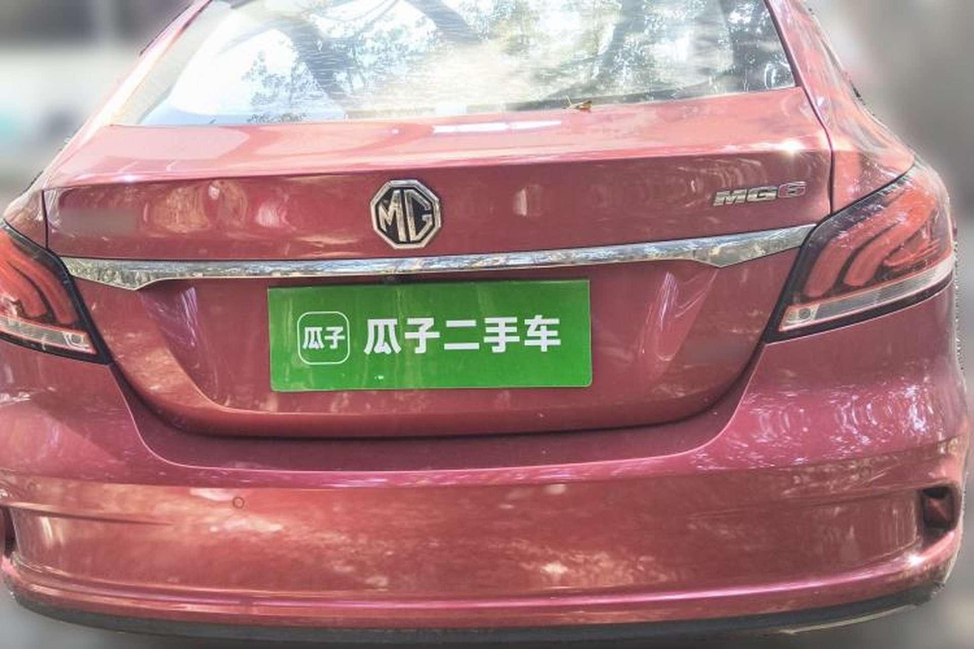 Used MG 6 2017 20T Automatic Elite Smart Connect Version China V Standard Rear