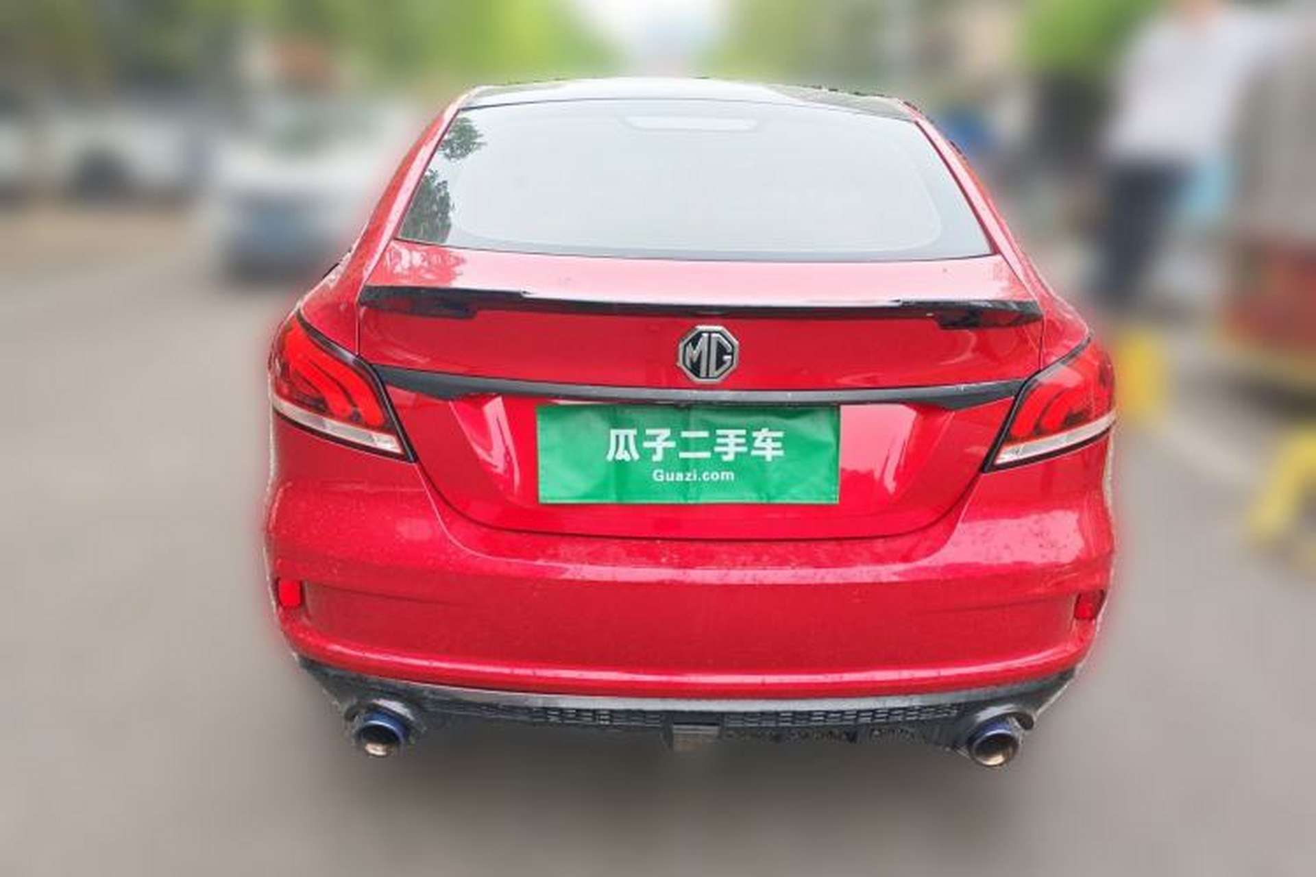 Used MG 6 2017 20T Automatic Luxury Smart Connect Version China V Standard Rear