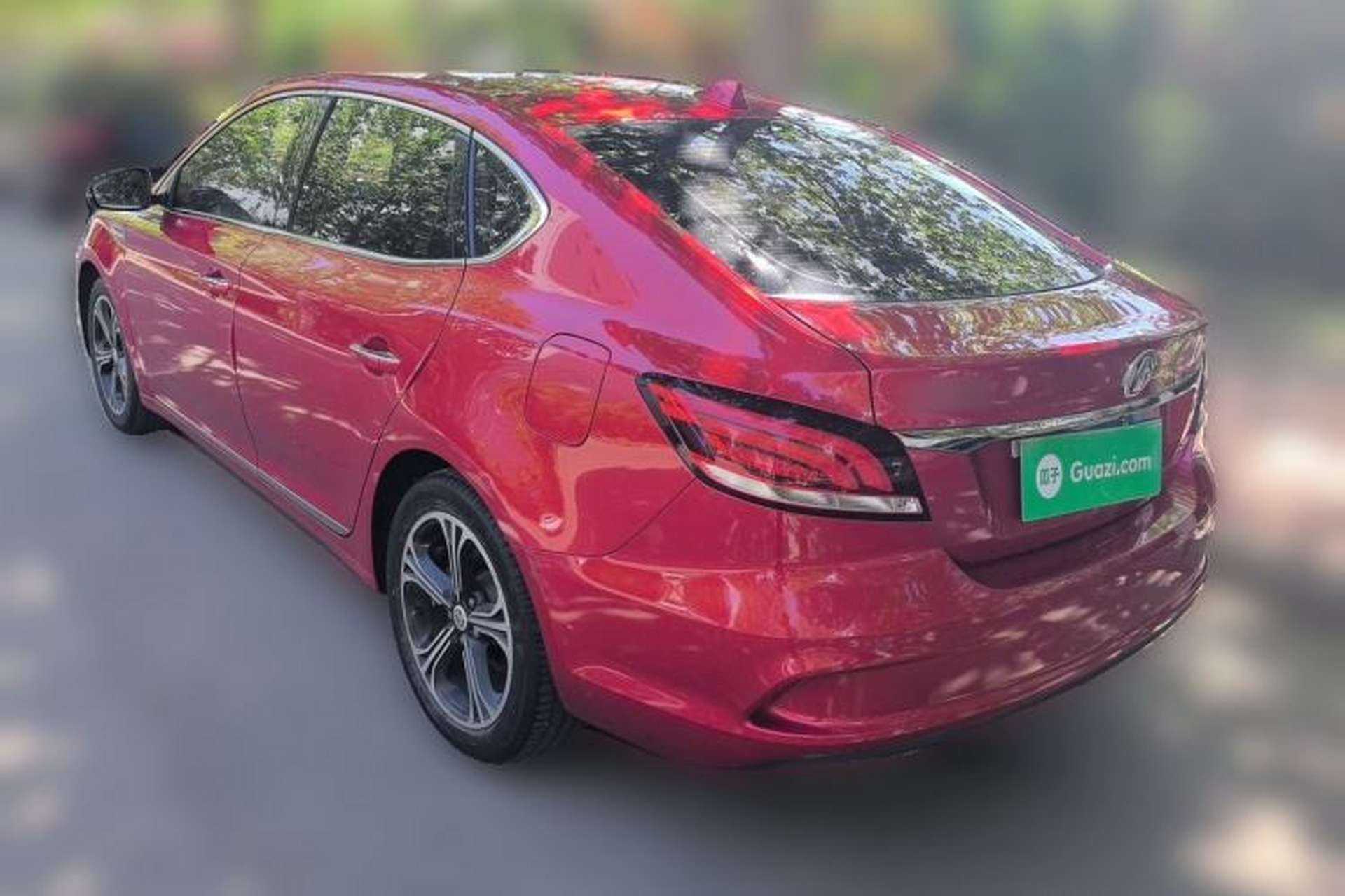 Used MG 6 2017 20T Automatic Luxury Smart Connect Version China V Standard Rear Left 45 Deg