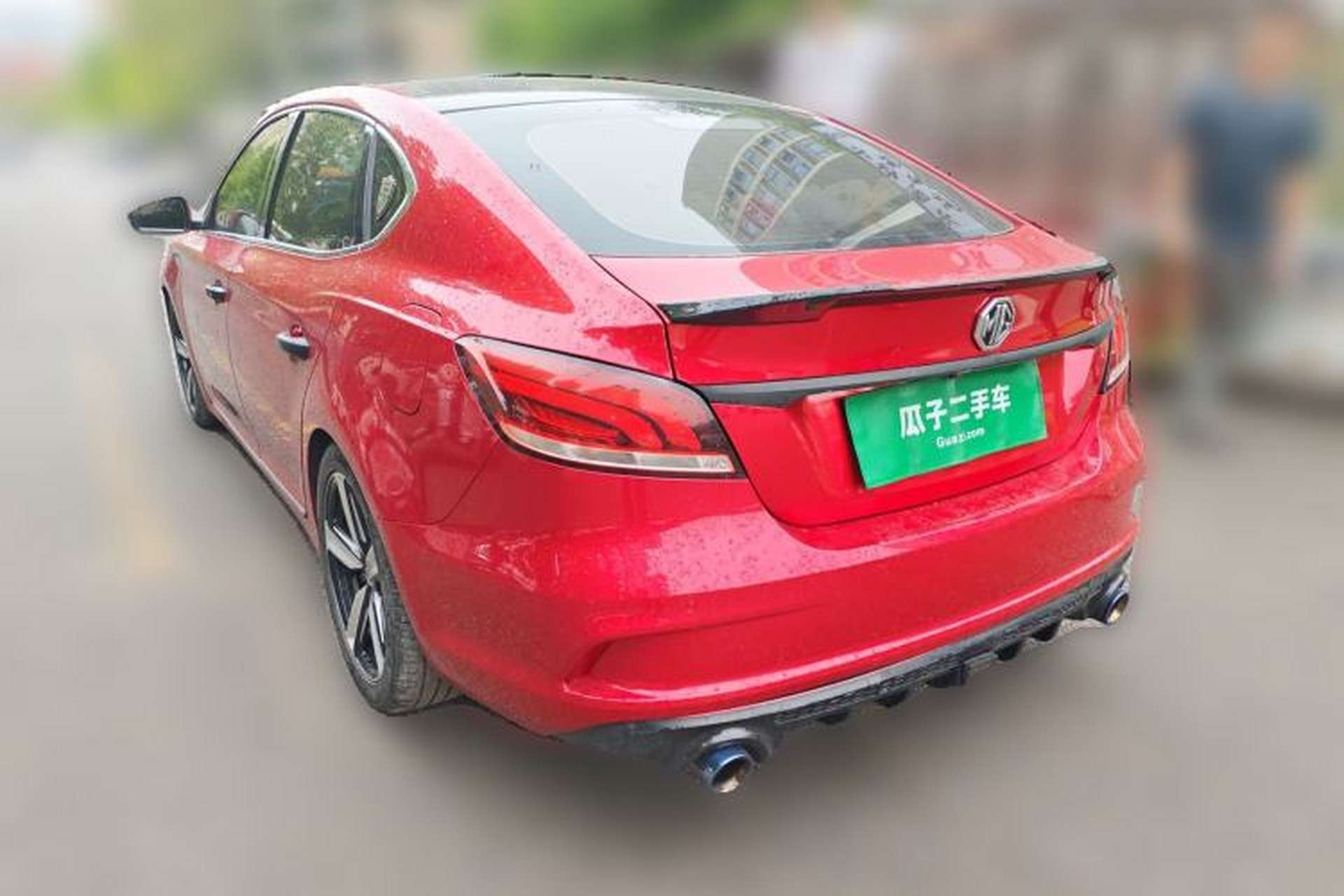 Used MG 6 2017 20T Automatic Luxury Smart Connect Version China V Standard Rear Left 45 Deg