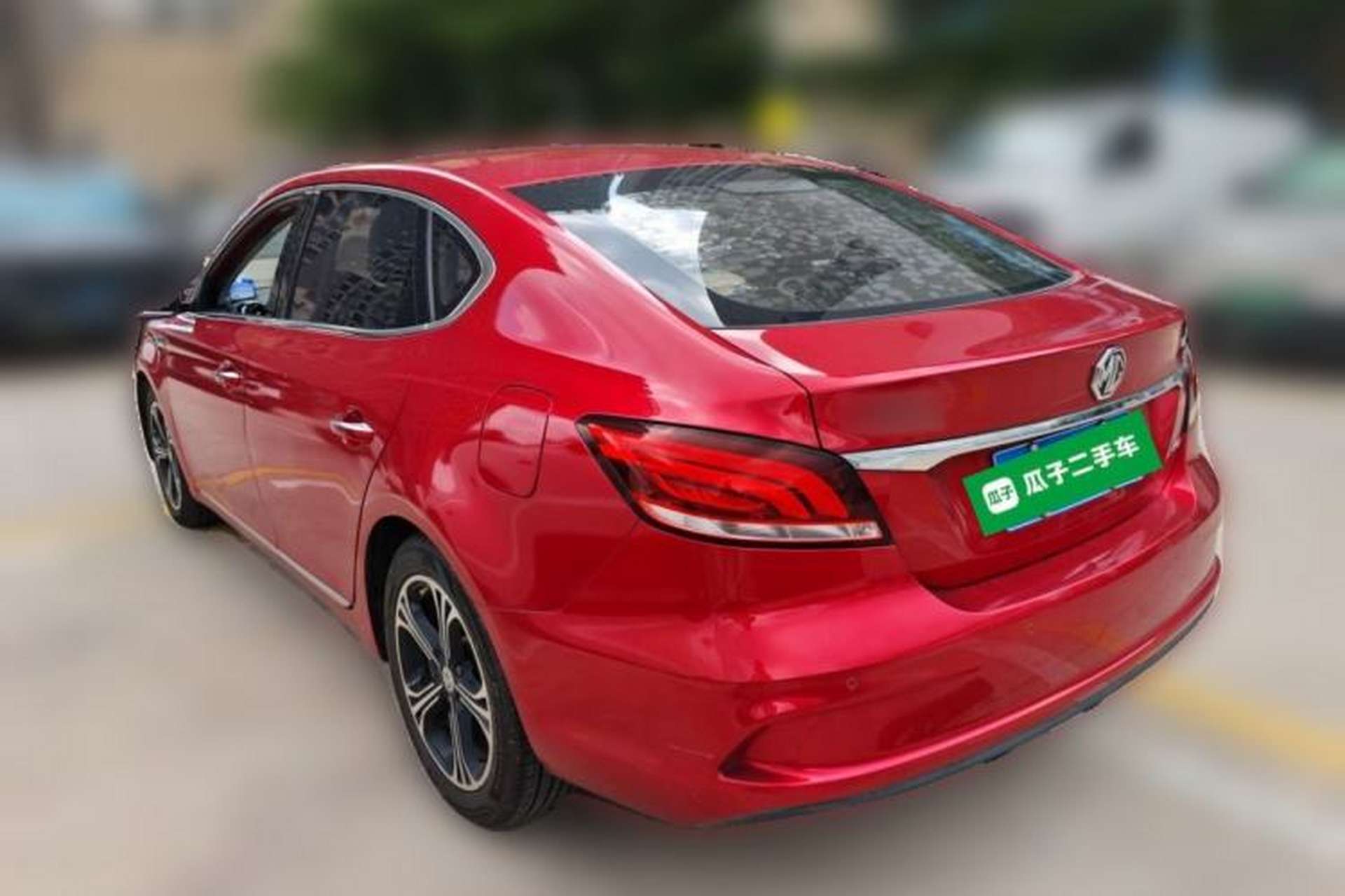 Used MG 6 2017 20T Automatic Luxury Smart Connect Version China V Standard Rear Left 45 Deg