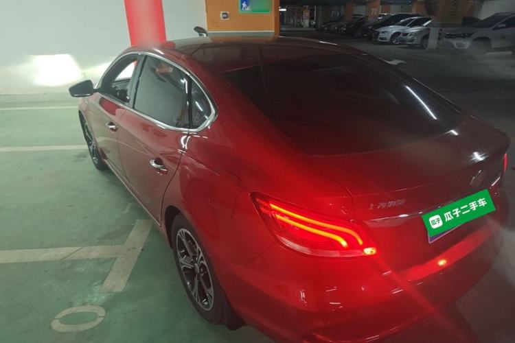 Used MG 6 2017 20T Automatic Luxury Smart Connect Version China V Standard Rear Left 45 Deg