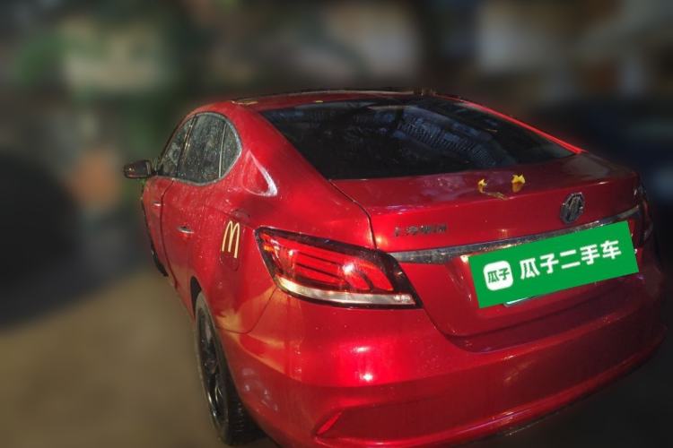 Used MG 6 2017 20T Automatic Luxury Smart Connect Version China V Standard Rear Left 45 Deg