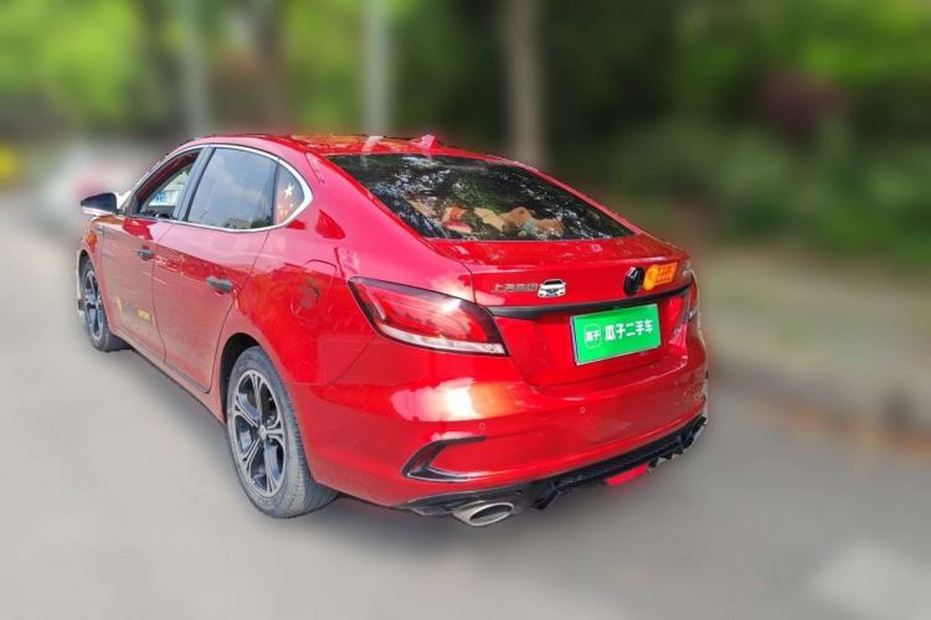 Used MG 6 2017 20T Automatic Prestige Internet Edition China V Standard Rear Left 45 Deg