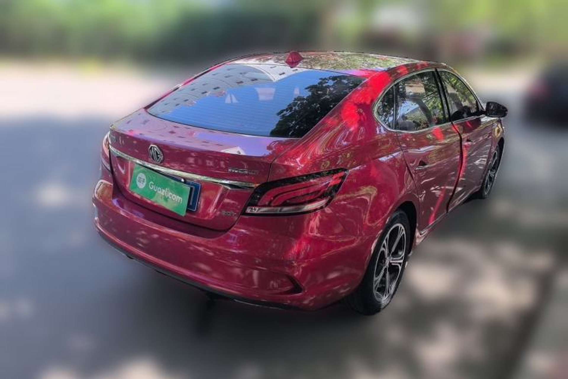 Used MG 6 2017 20T Automatic Luxury Smart Connect Version China V Standard Rear Right 45 Deg