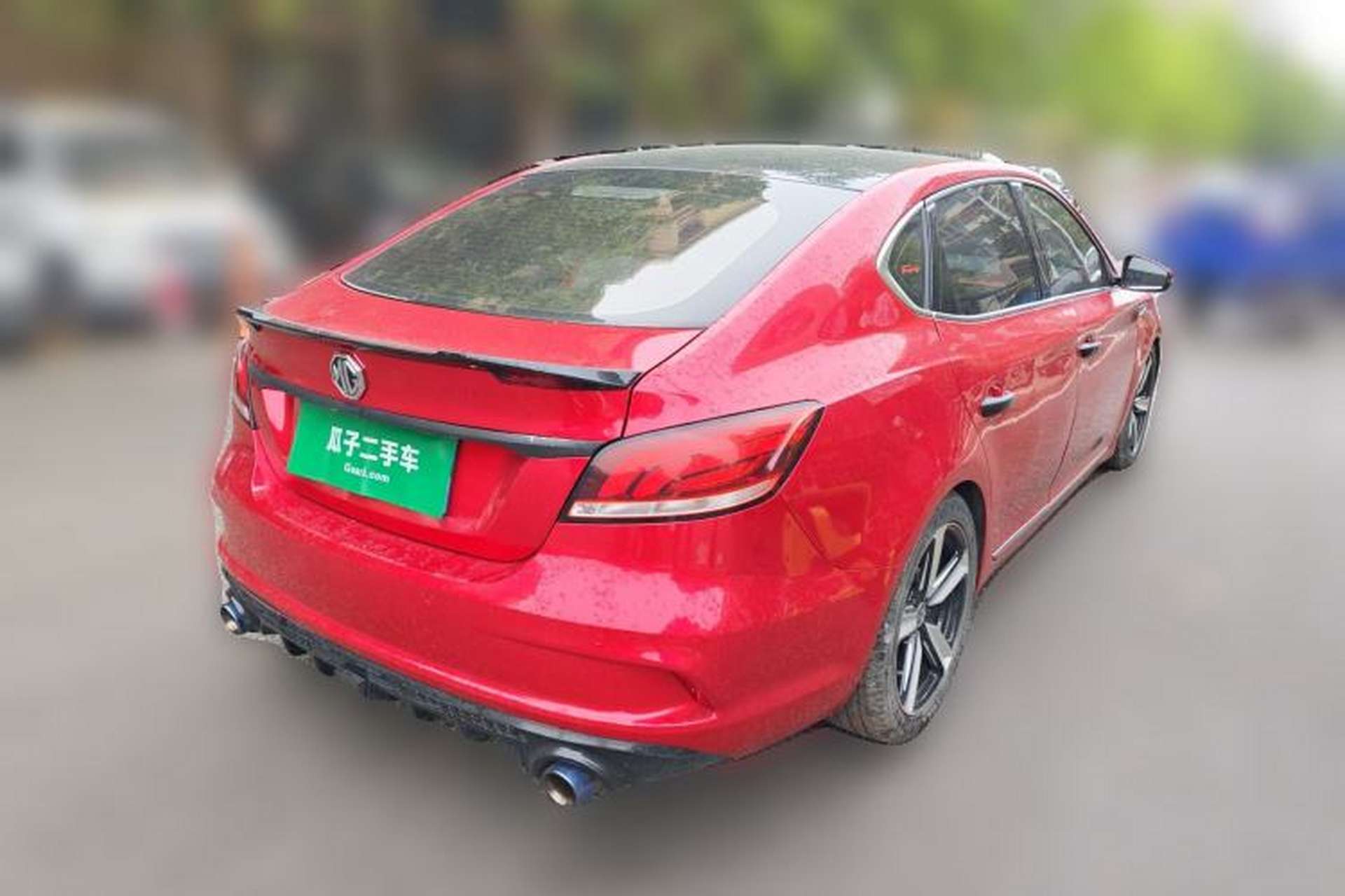 Used MG 6 2017 20T Automatic Luxury Smart Connect Version China V Standard Rear Right 45 Deg