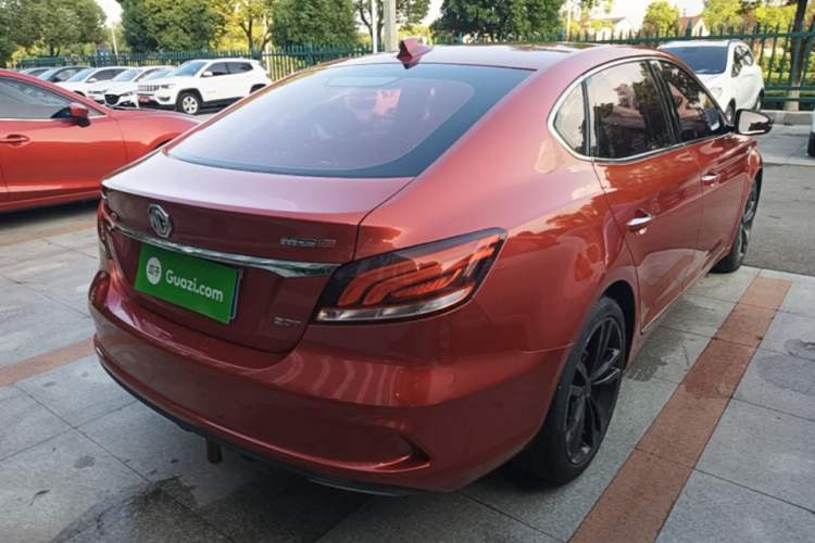 Used MG 6 2017 20T Automatic Trophy Prestige Internet Edition China V Standard Rear Right 45 Deg