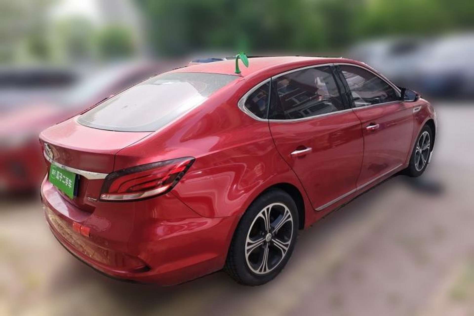 Used MG 6 2017 20T Automatic Luxury Smart Connect Version China V Standard Rear Right 45 Deg