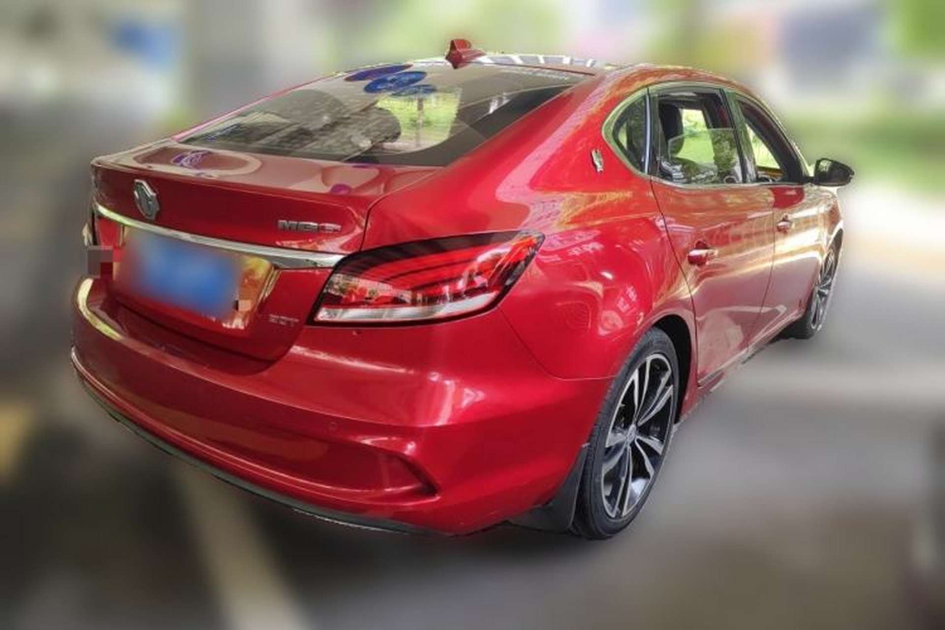 Used MG 6 2017 20T Automatic Trophy Prestige Internet Edition China V Standard Rear Right 45 Deg