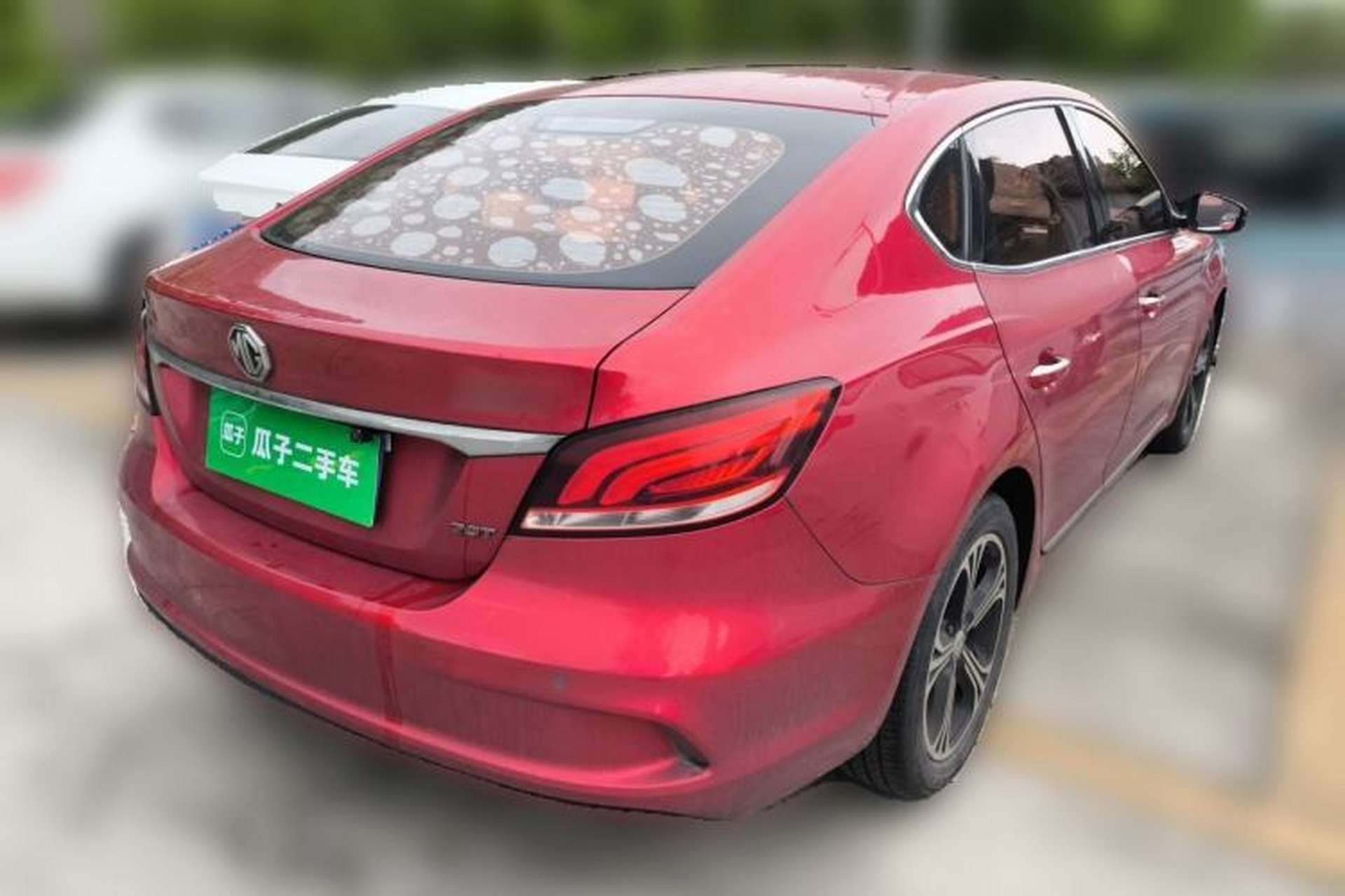 Used MG 6 2017 20T Automatic Luxury Smart Connect Version China V Standard Rear Right 45 Deg