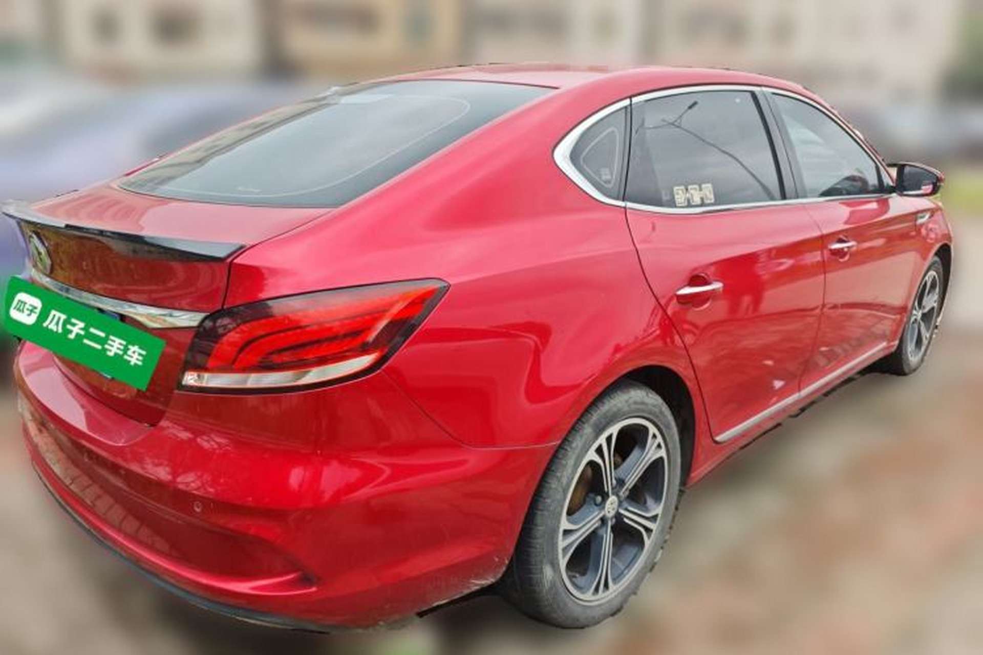 Used MG 6 2017 20T Automatic Luxury Smart Connect Version China V Standard Rear Right 45 Deg