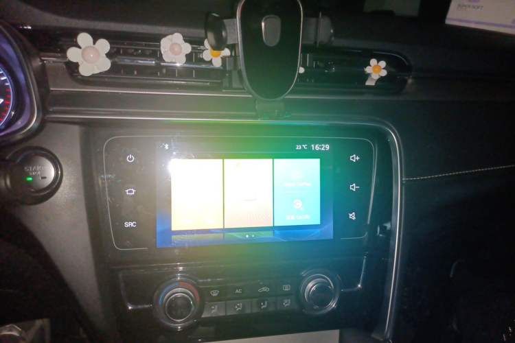 Used MG 6 2017 20T Automatic Luxury Smart Connect Version China V Standard Audio And AC Panel