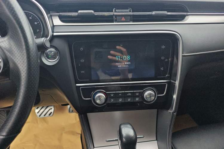 Used MG 6 2017 20T Automatic Luxury Smart Connect Version China V Standard Audio And AC Panel