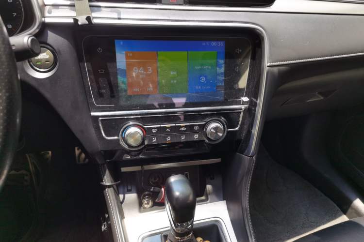 Used MG 6 2017 20T Automatic Luxury Smart Connect Version China V Standard Audio And AC Panel