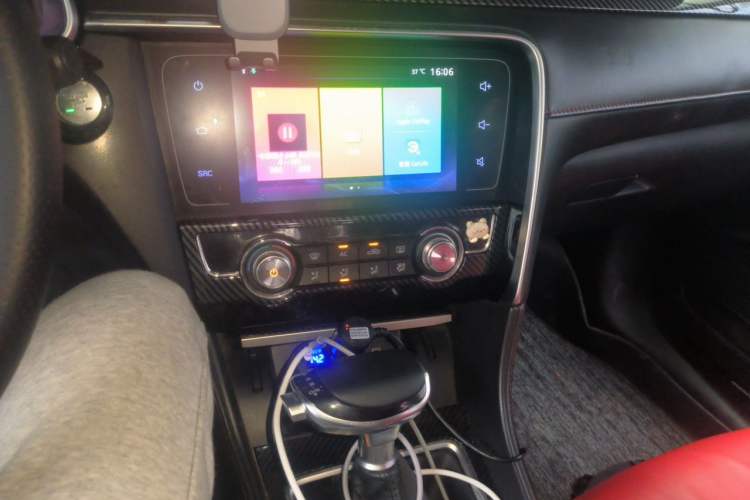 Used MG 6 2017 20T Automatic Elite Smart Connect Version China V Standard Audio And AC Panel