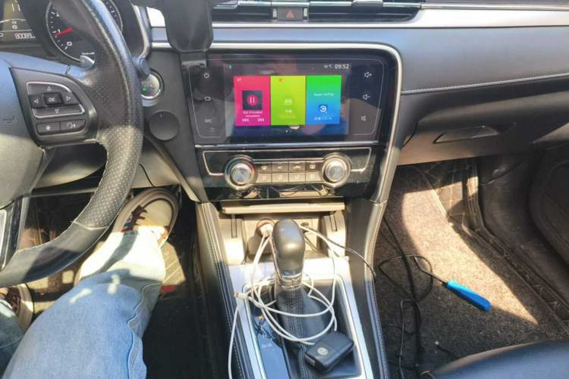 Used MG 6 2017 20T Automatic Luxury Smart Connect Version China V Standard Audio And AC Panel