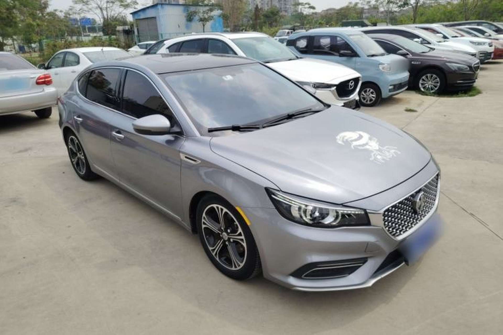 Used MG 6 2017 20T Automatic Luxury Smart Connect Version China V Standard Front Right 45 Deg