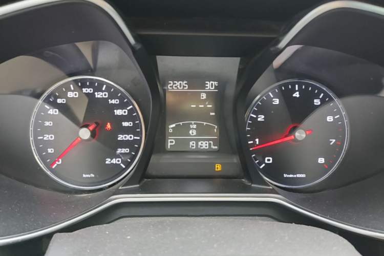 Used MG 6 2017 20T Automatic Luxury Smart Connect Version China V Standard Instrument Cluster