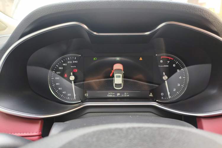 Used MG 6 2017 20T Automatic Trophy Prestige Internet Edition China V Standard Instrument Cluster