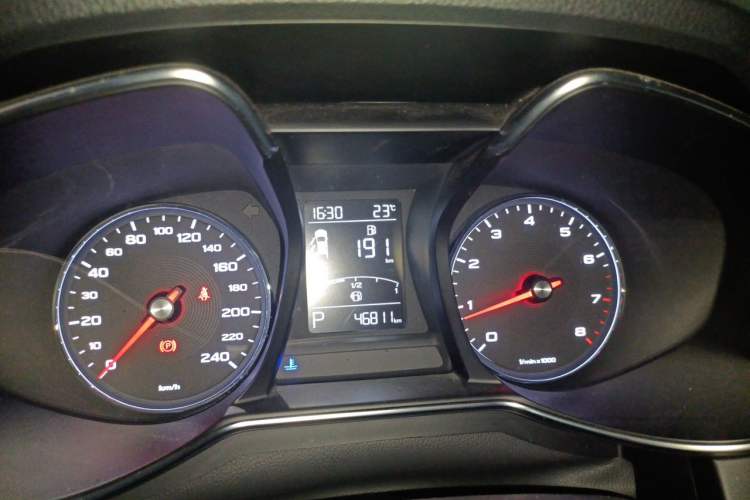 Used MG 6 2017 20T Automatic Luxury Smart Connect Version China V Standard Instrument Cluster