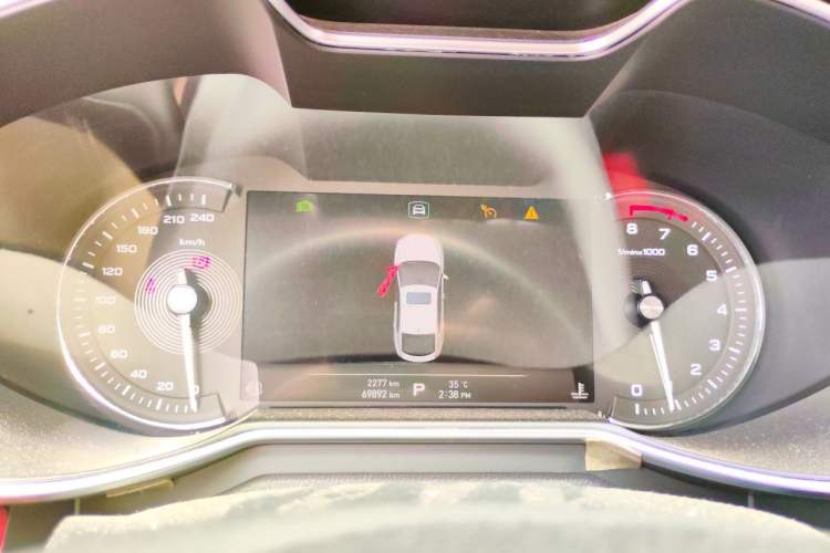 Used MG 6 2017 20T Automatic Trophy Prestige Internet Edition China V Standard Instrument Cluster