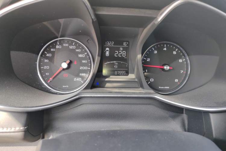 Used MG 6 2017 20T Automatic Luxury Smart Connect Version China V Standard Instrument Cluster
