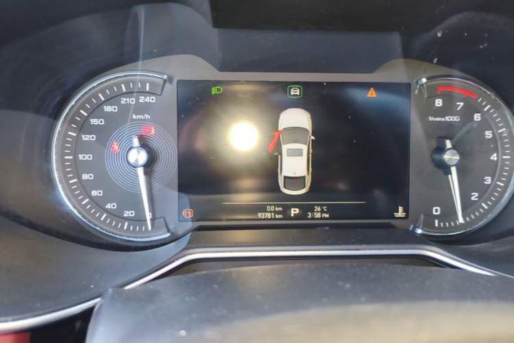 Used MG 6 2017 20T Automatic Trophy Prestige Internet Edition China V Standard Instrument Cluster