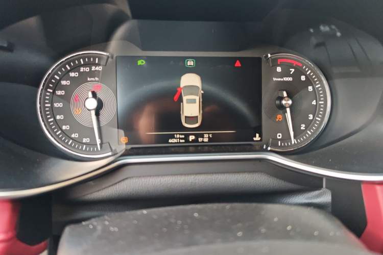 Used MG 6 2017 20T Automatic Trophy Prestige Internet Edition China V Standard Instrument Cluster