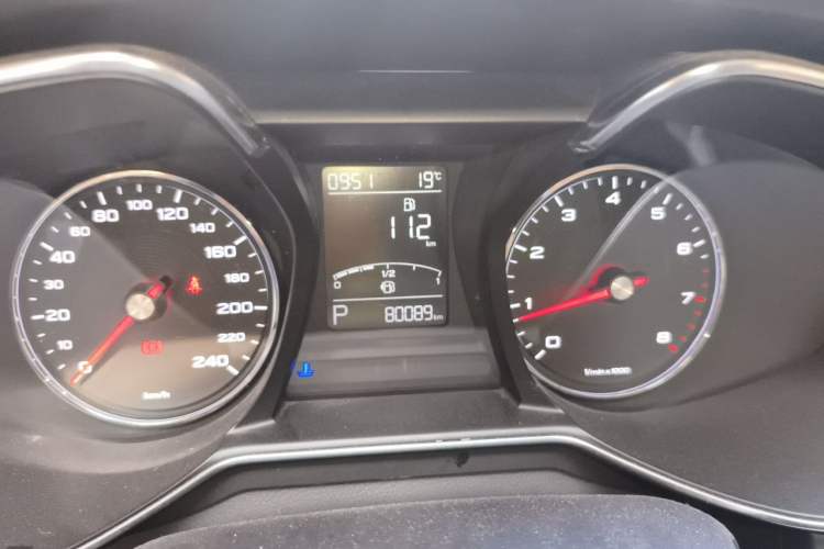 Used MG 6 2017 20T Automatic Luxury Smart Connect Version China V Standard Instrument Cluster