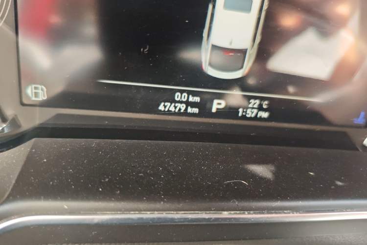 Used MG 6 2017 20T Automatic Trophy Prestige Internet Edition China V Standard Odometer Close Up