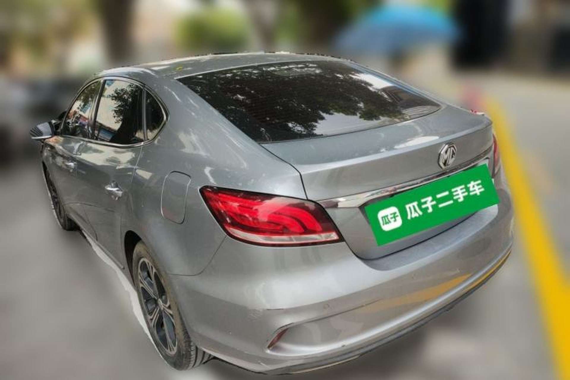 Used MG 6 2017 20T Manual Luxury Smart Connect Version China V Standard Rear Left 45 Deg