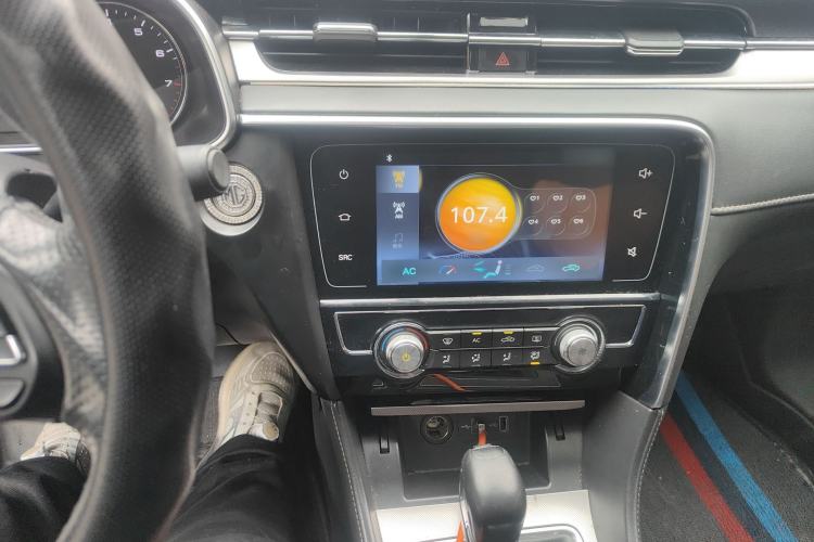 Used MG 6 2017 20T Automatic Luxury Smart Connect Version China V Standard Audio And AC Panel