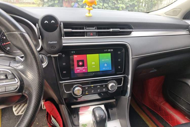 Used MG 6 2017 20T Automatic Luxury Smart Connect Version China V Standard Audio And AC Panel