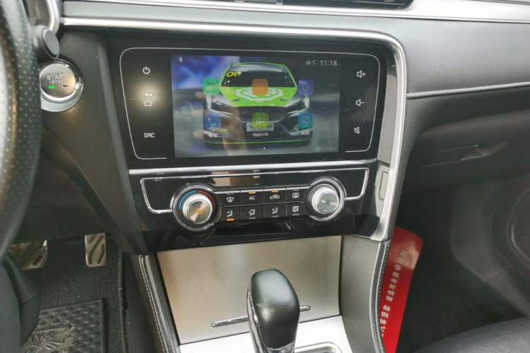 Used MG 6 2017 20T Automatic Luxury Smart Connect Version China V Standard Audio And AC Panel