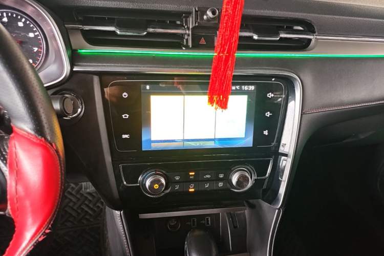 Used MG 6 2017 20T Automatic Elite Smart Connect Version China V Standard Audio And AC Panel