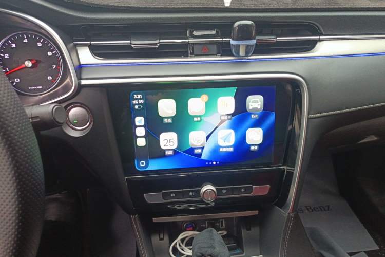 Used MG 6 2017 20T Automatic Luxury Smart Connect Version China V Standard Audio And AC Panel