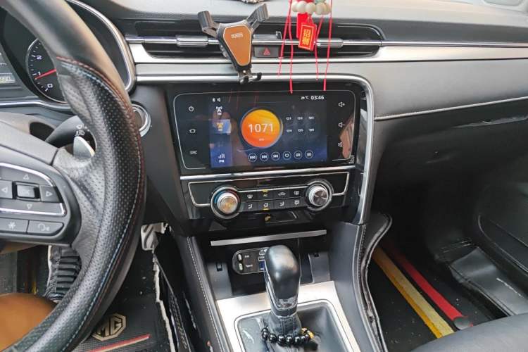 Used MG 6 2017 20T Automatic Luxury Smart Connect Version China V Standard Audio And AC Panel