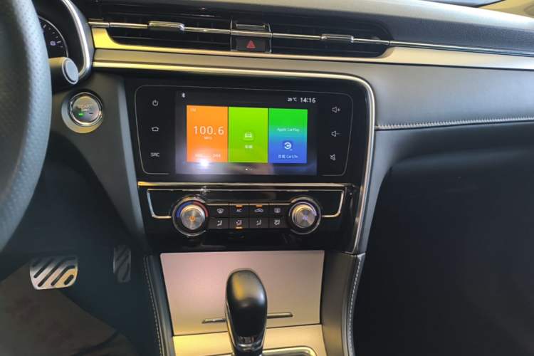 Used MG 6 2017 20T Automatic Luxury Smart Connect Version China V Standard Audio And AC Panel