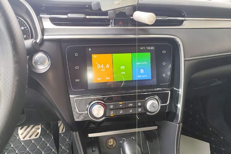 Used MG 6 2017 20T Automatic Luxury Smart Connect Version China V Standard Audio And AC Panel