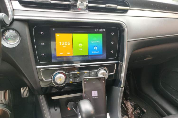 Used MG 6 2017 20T Automatic Luxury Smart Connect Version China V Standard Audio And AC Panel