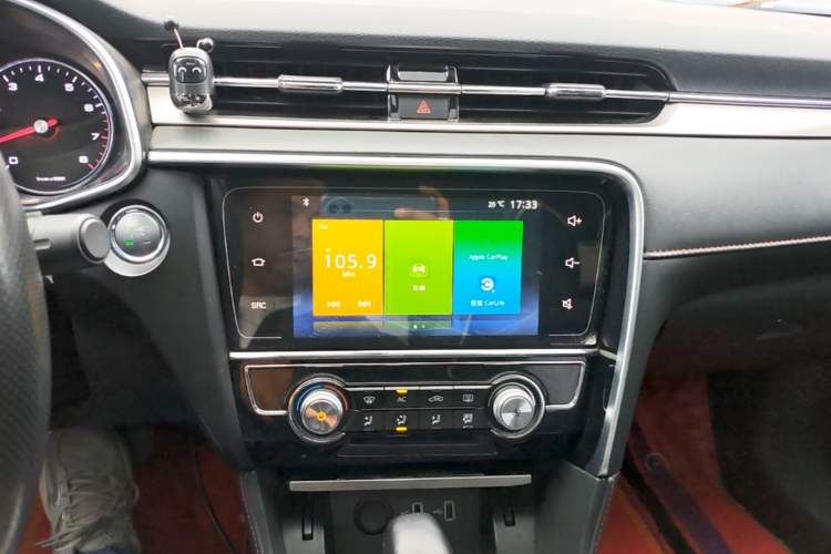 Used MG 6 2017 20T Automatic Elite Smart Connect Version China V Standard Audio And AC Panel