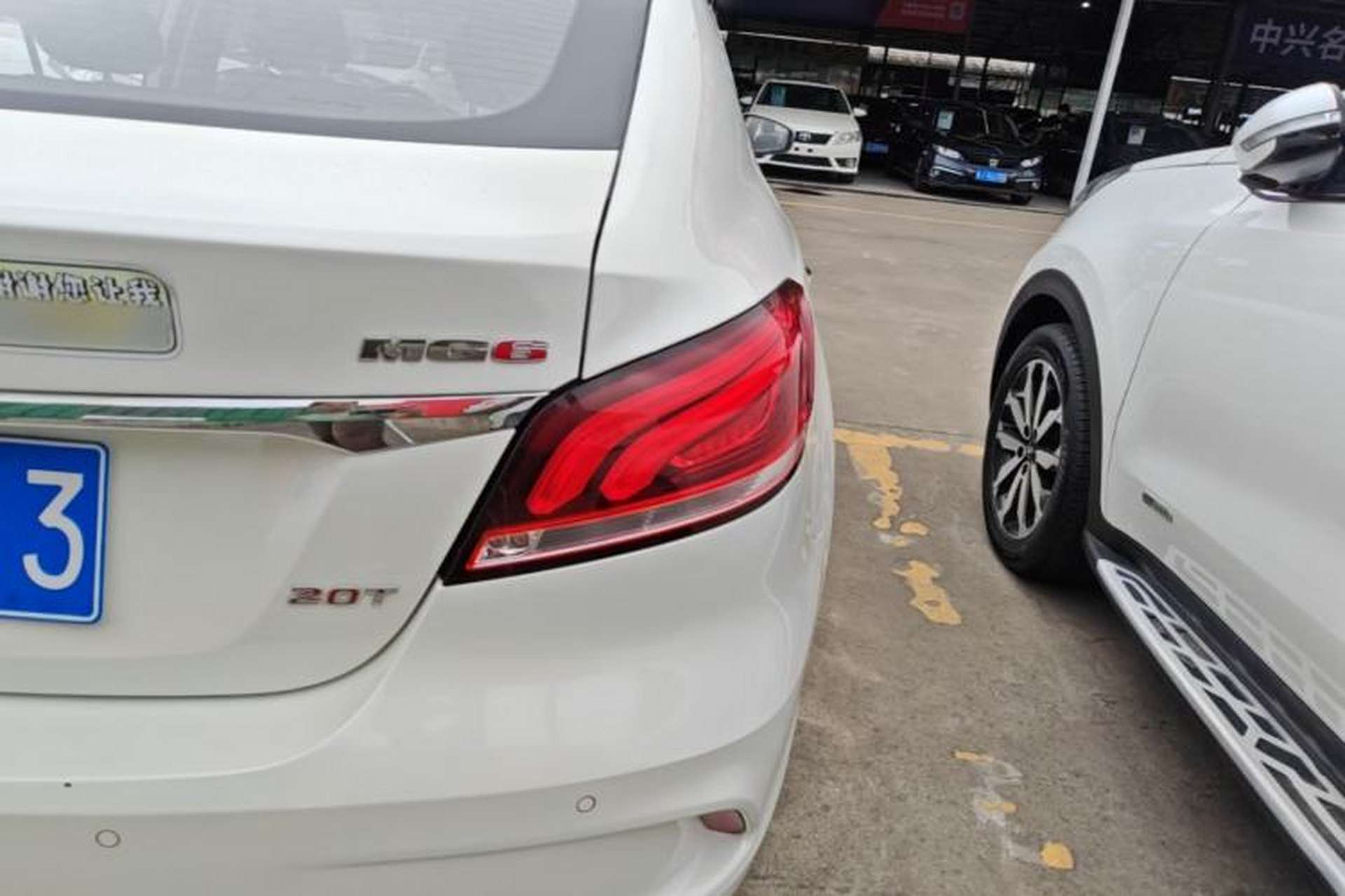 Used MG 6 2017 20T Automatic Luxury Smart Connect Version China V Standard Exterior 3