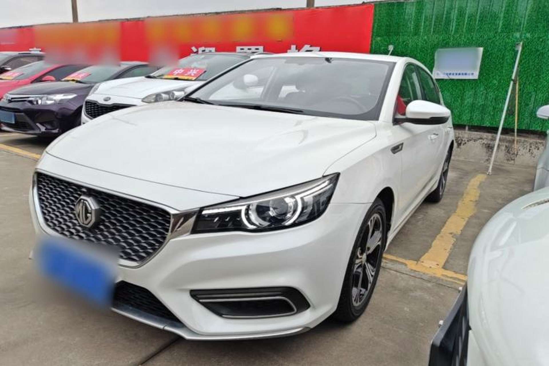 Used MG 6 2017 20T Automatic Luxury Smart Connect Version China V Standard Front Left 45 Deg