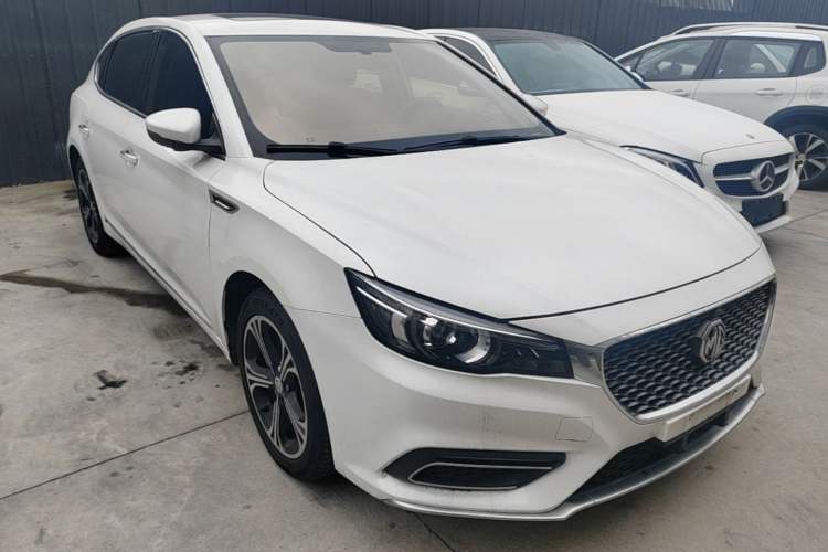 Used MG 6 2017 20T Manual Luxury Smart Connect Version China V Standard Front Right 45 Deg
