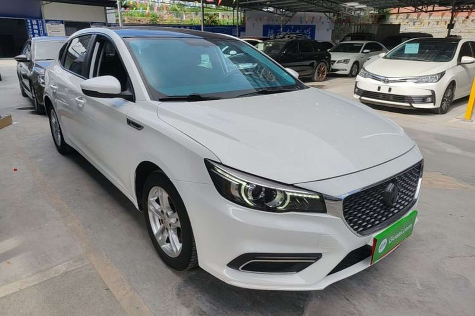 Used MG 6 2017 20T Automatic Elite Smart Connect Version China V Standard Front Right 45 Deg