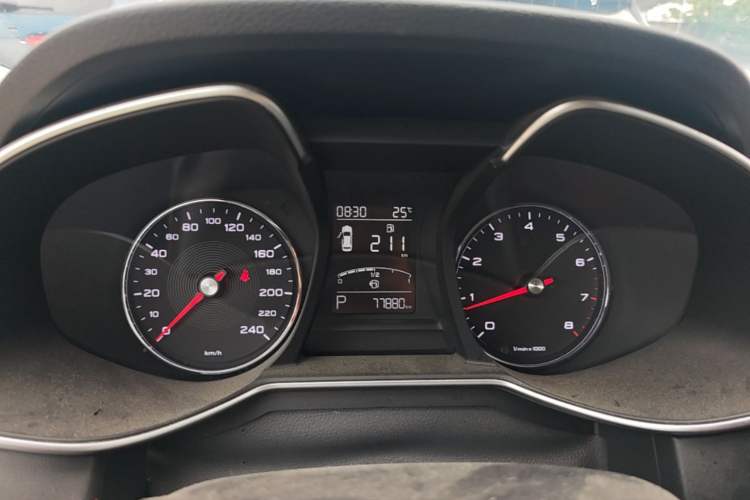 Used MG 6 2017 20T Automatic Elite Smart Connect Version China V Standard Instrument Cluster