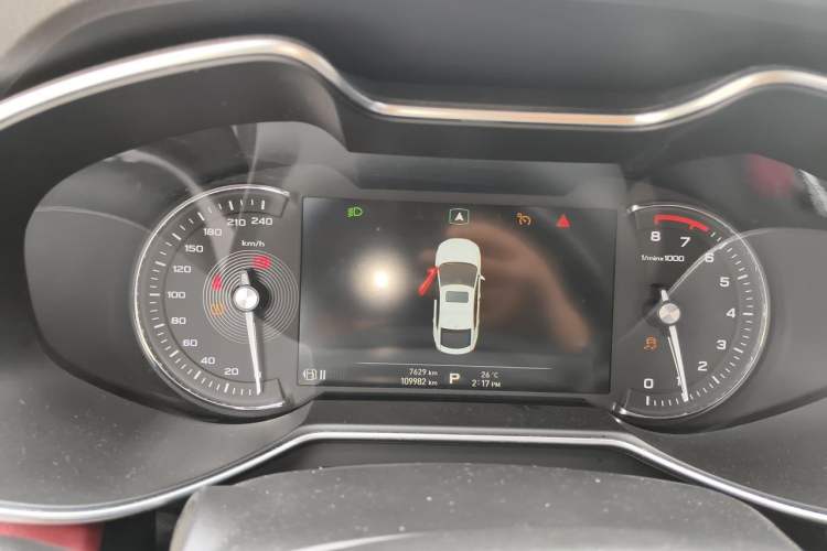 Used MG 6 2017 20T Automatic Trophy Prestige Internet Edition China V Standard Instrument Cluster
